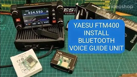 YAESU FT400 Bluetooth Unit (BU-2) & Voice Guide Unit (FVS-2)