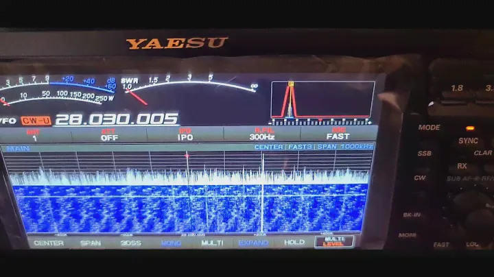 Yeasu FTdx101MP, Yaesu FPS-101 is a noisy bugger.