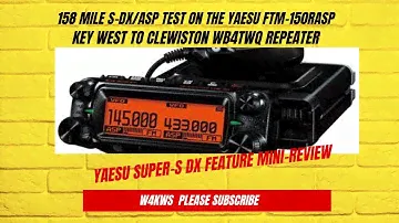 🔊 New Yaesu FTM-150RASP S-DX/ASP Review: Weak Signal Performance & Features Tested @W4KWS 📡