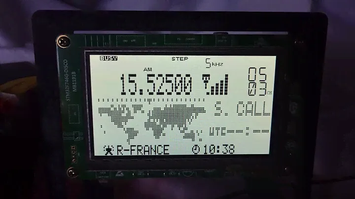 VR-5000 LCD on STM32F746-discovery