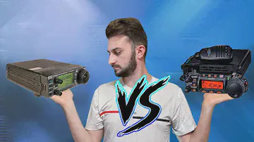 Старые да удалые. Сравнение КВ трансиверов icom706MKIIG VS Yaesu FT857D