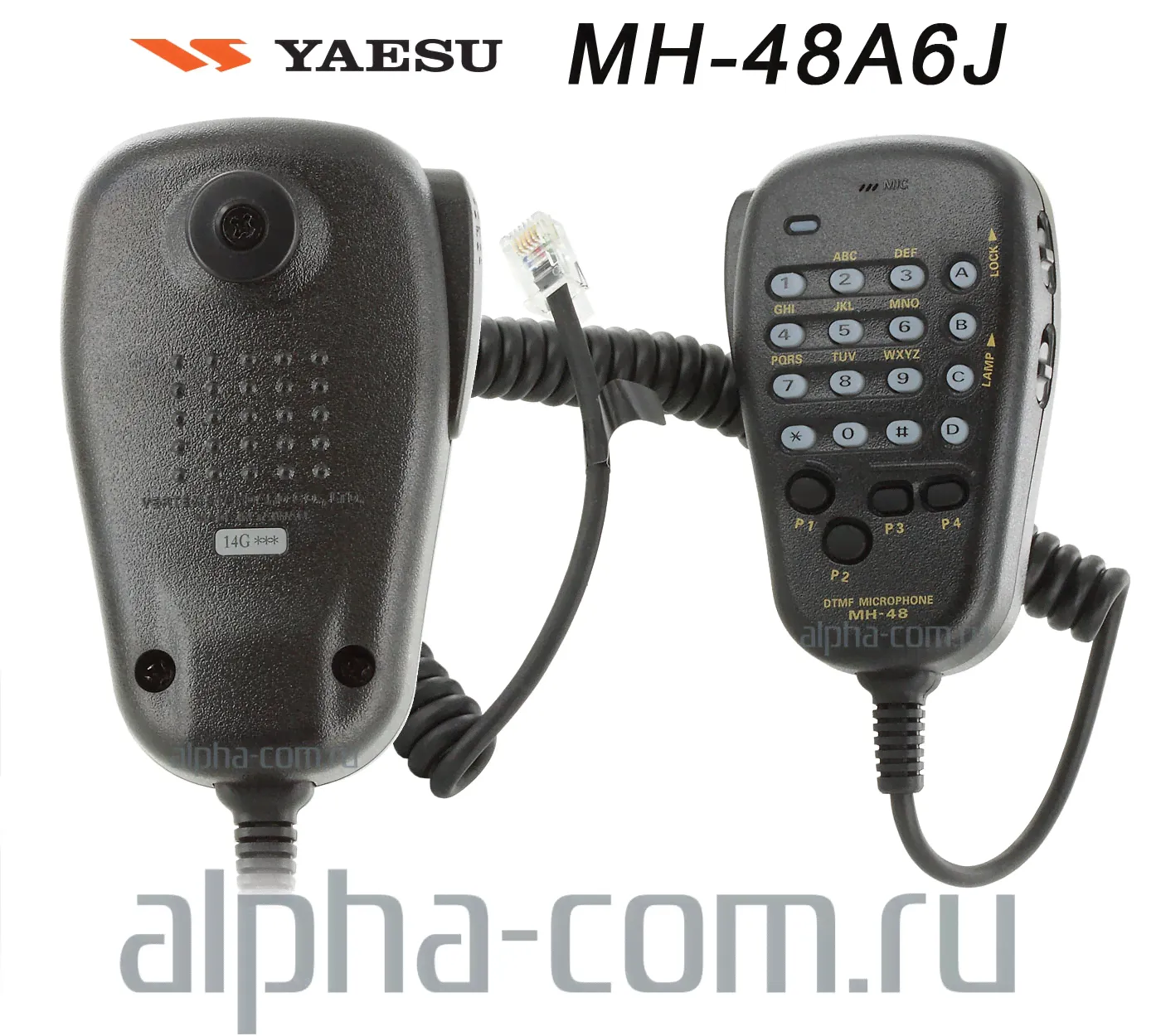 Yaesu MH-48A6JA DTMF-микрофон, тангента