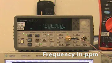 SiTime SiT1552 TCXO Stability over Temp Experiment