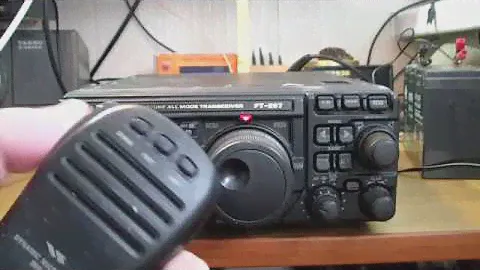 Yaesu FT-897D задержка срабатывания РТТ (repair)