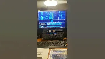 HF Panadapter on the Yaesu FT950 running HD SDR