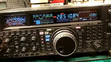 Yaesu FT-2000 variable power test