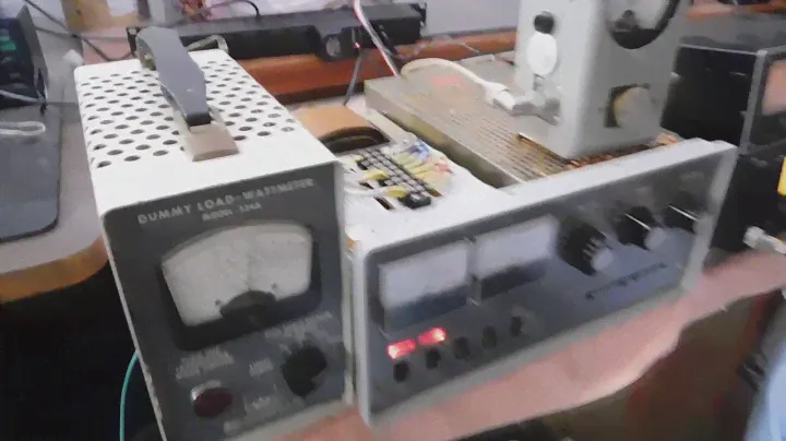 Yaesu FL-2100B Amp in Action!!!!!