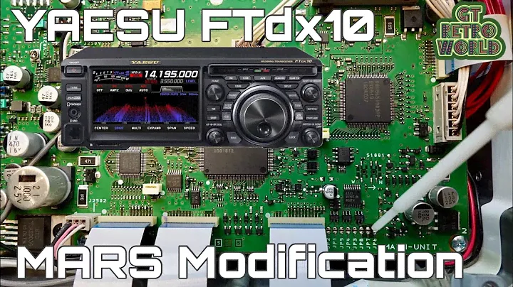 YAESU FTdx10 MARS/TX Frequency Expansion Modification EU/USA