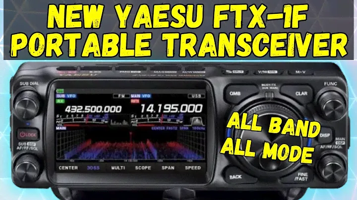 Yaesu Announces The New FTX-1F Replacement For The 817