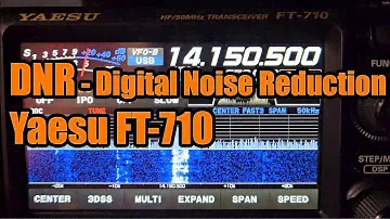 Yaesu FT710 как работает DNR