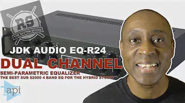 JDK EQ-R24 The Best Four Band Semi Parametric for the Hybrid Mixer | Review and Long  Form Examples