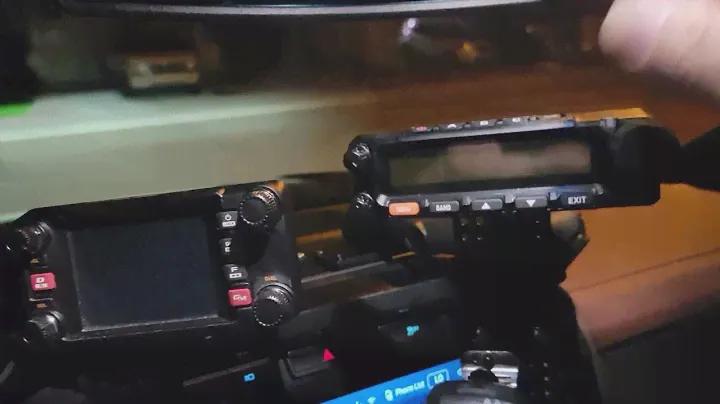 Sturdiness test of Ram Mounts and BuiltRight dash mount and Lido Radio brackets.