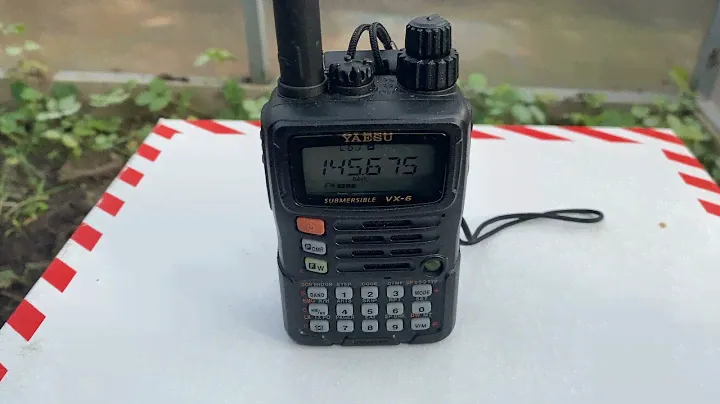 Тест блокировки приемника Yaesu VX6R