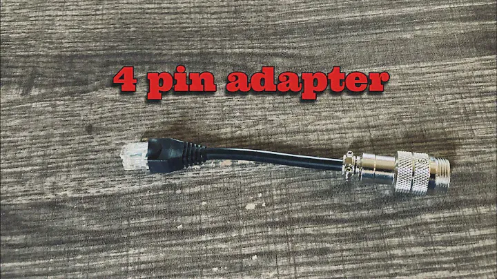 4pin adapter for a Yaesu ft450d