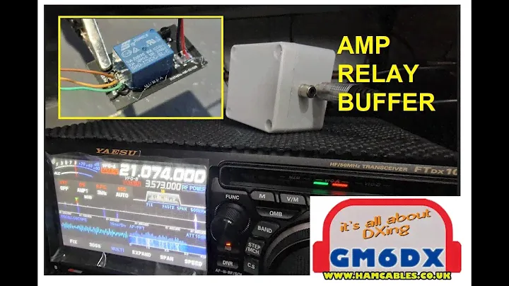 GM6DX - Amplifier Buffer Relay keying Device
