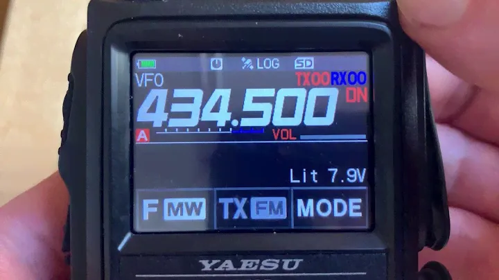 FT3D Yaesu in depth look at menus