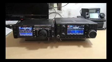 Yaesu FT-991a VS Icom IC7300 Comparison