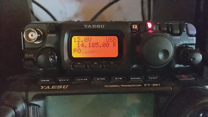 Yaesu ft 817nd QRP 2.5вт vs R3GY
