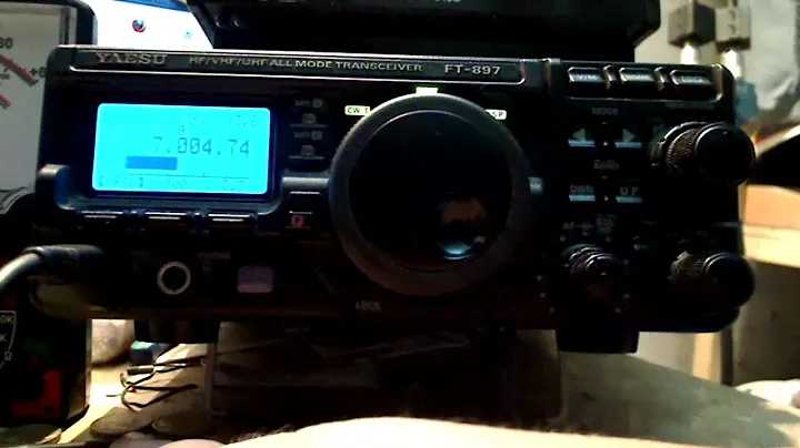 FT897D Filtros CW 300Hz e SSB 2.3Khz