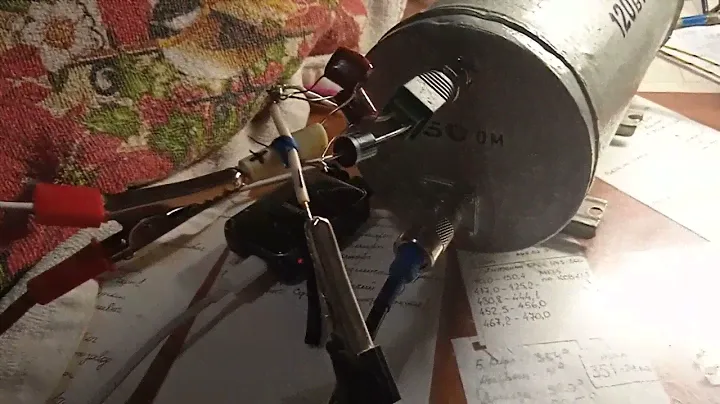 Yaesu ft817nd + УМ на 2х ГУ-29