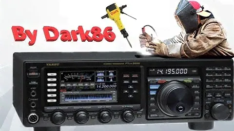 YAESU FTdx3000 mod Plus installation DVS-6
