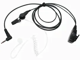 Acoustic Earpiece w/ PTT Mic for Yaesu/Vertex VX 150 FT 60R VX 5R VX 132 VX 210A