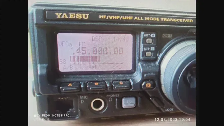 YAESU FT-897D замена дисплея с Aliexpress