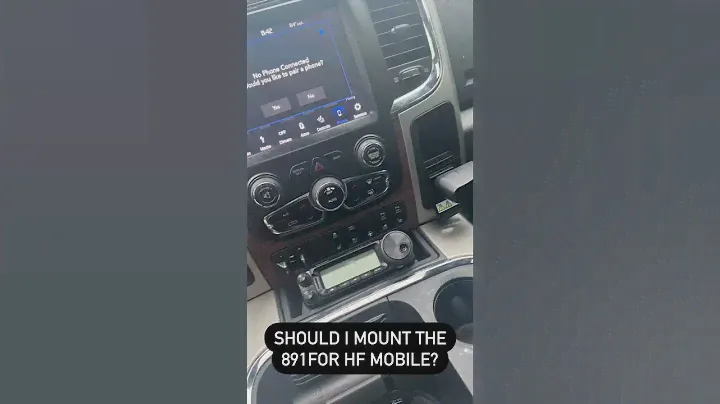 Game-Changing Idea: Mounting 891 in Truck for FullTime HF Mobile