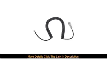 Deal  8 Pin to RJ-45 Modular Plug Mic Cable Adapter for Yaesu Microphone MD-200 MD-100 M-1 M-100 FT