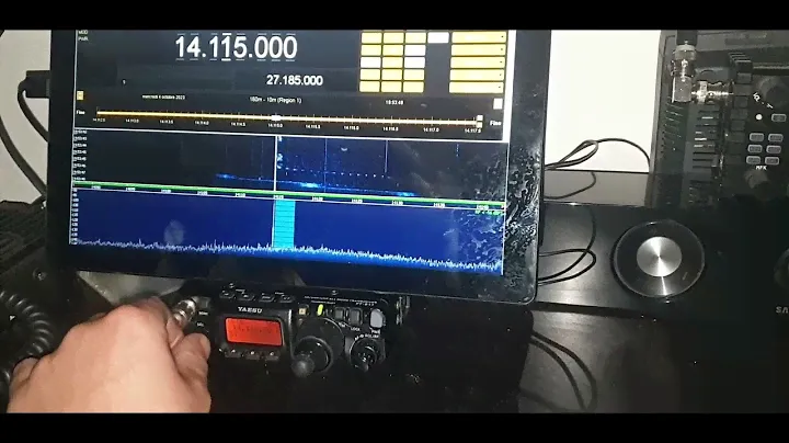 Yaesu FT-817 Panadapter MOD (Windows 11: CAT Bluetooth + HAM RADIO DELUXE)