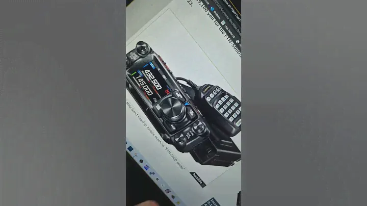 YAESU FTM-500 FRONT AESS SPEAKER, TOUCH SCREEN & FRONT MICROPHONE CONNECTOR