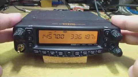 YAESU FT-8800 Уронили коты (repair)