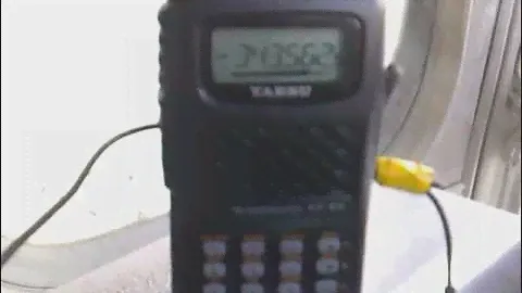 слушаем телефон по рации yaesu ft-60r