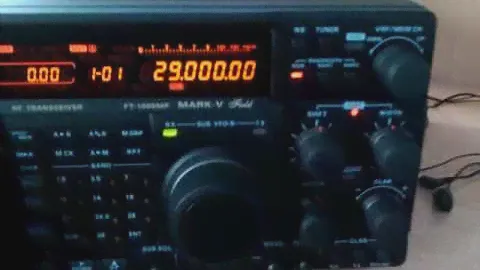 Мой новый Yaesu FT-1000MP Mark-V Field.