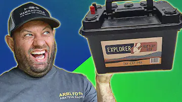 INSANE Battery Box for HAM RADIO, Boat, Trailer, Camper