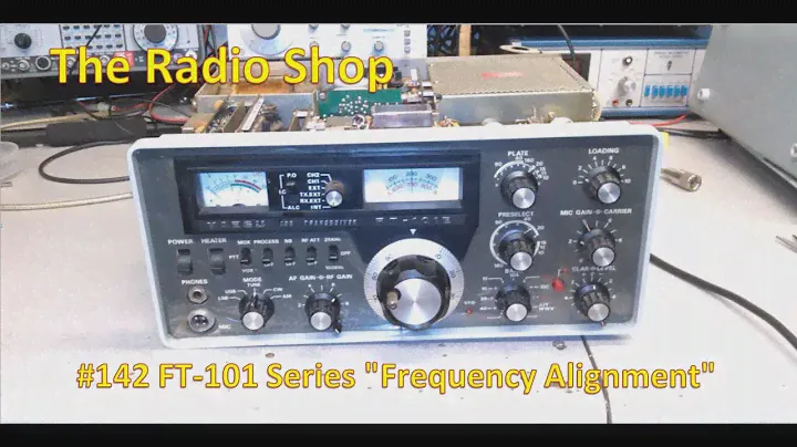 #142 Yaesu FT 101 Series Frequency Adjustment