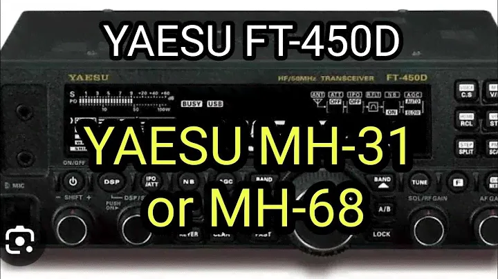 YAESU MH31 Microphone or YAESU MH-67 ???