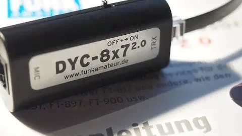 DYC-8x7 Speech Compressor Intro & Tuning Aid Demonstration for FT-817 & FT-818