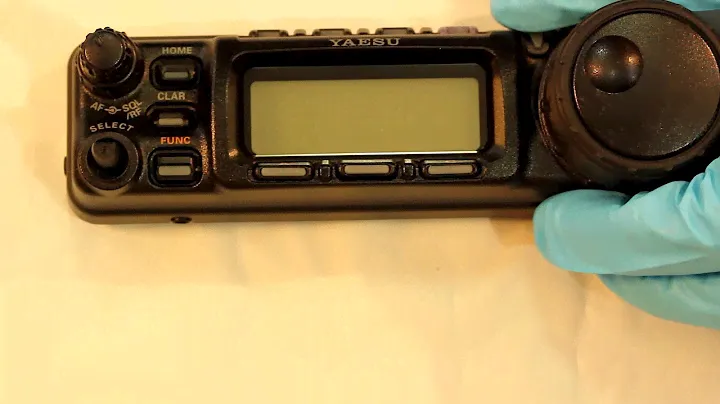Yaesu FT-857D select knob replacement