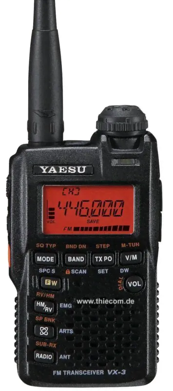 Рация Yaesu VX-3R-0