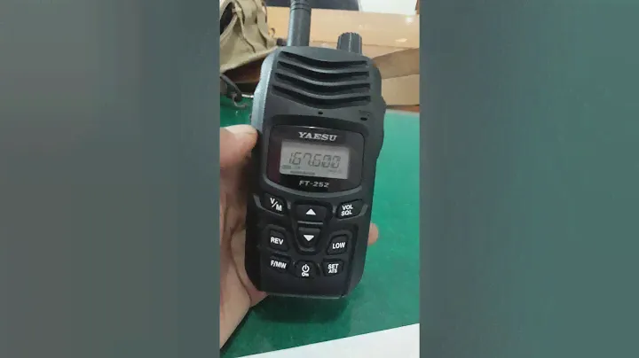 SETTING HT YAESU FT 252 BAHASA INDONESIA