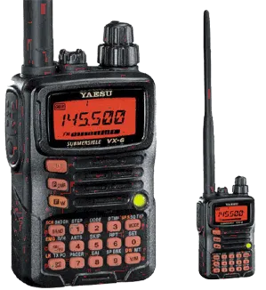 Портативная радиостанция YAESU VX-6R (0.5-999 МГц), 5Вт, РА-48C-1